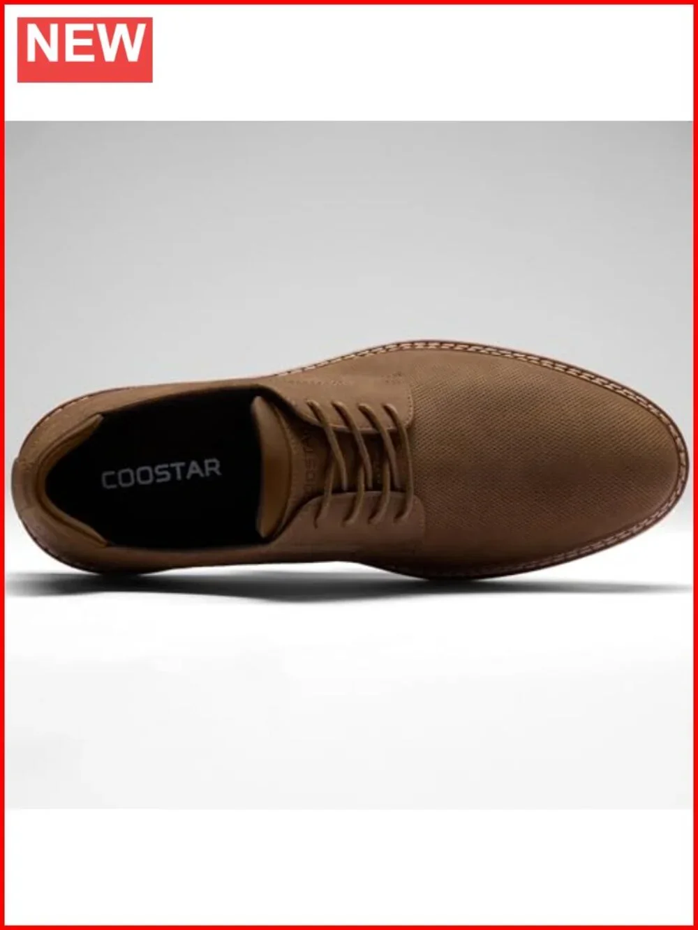Men's Casual Dress Oxfords Business Formal Derby Sneakers PU Leather Lace-up